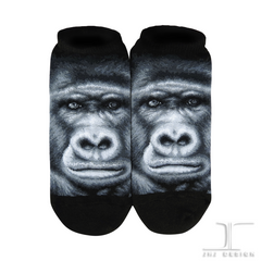 Wild Life Ankles Gorilla Socks