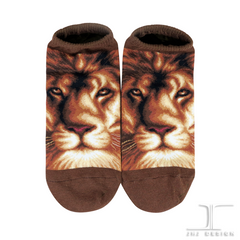 Wild Life Ankles Lion Socks