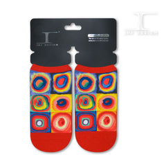 Masterpiece Ankles Color Study:Square with Concentric Circles Kandinsky