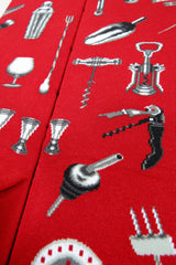 Chaossocks Food & Drinks Cocktail Tools Red