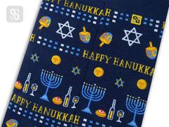 Chaossocks - Happy Hanukkah Navy